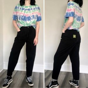 Vintage 90’s ESPRIT High Rise Pleated Tapered Cropped Cotton Canvas Pants